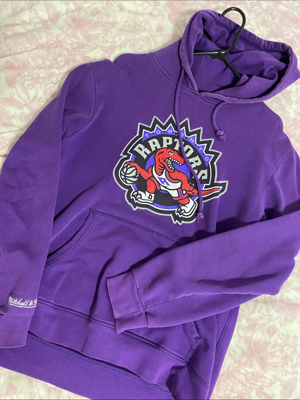 Authentic Raptors Purple Hoodie